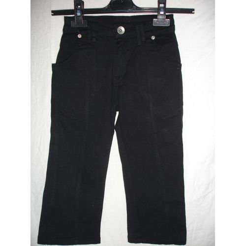 Pantalon Strech Noir "Snoopy" 6/7 Ans
