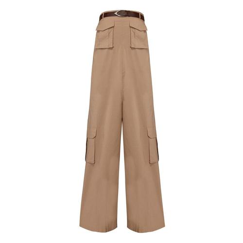 Aniye By - Trousers > Wide Trousers - Brown