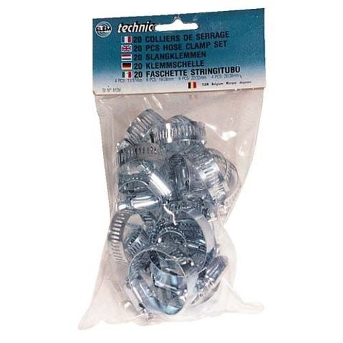 Colliers de Serrage 20 Pieces