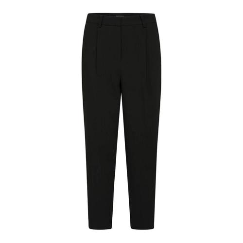 Bruuns Bazaar - Trousers > Slim-Fit Trousers - Black