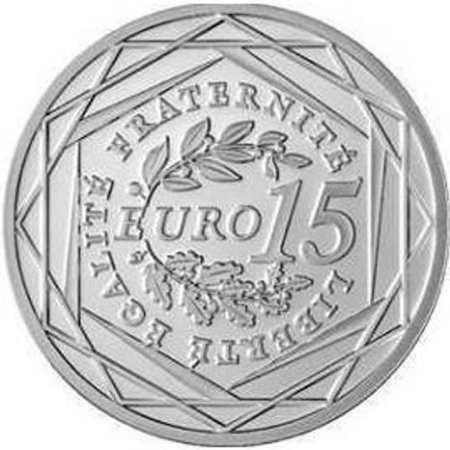 Pièce 15 Euro Argent 2008
