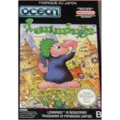 Lemmings Nes Nintendo Nes