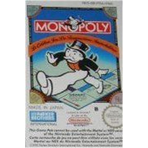 Monopoly Nes Nintendo Nes