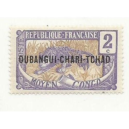 Félins 21 Timbres 18 Pays Dont  Dont 1 Timbre Oubangui Chari Tchad Neuf