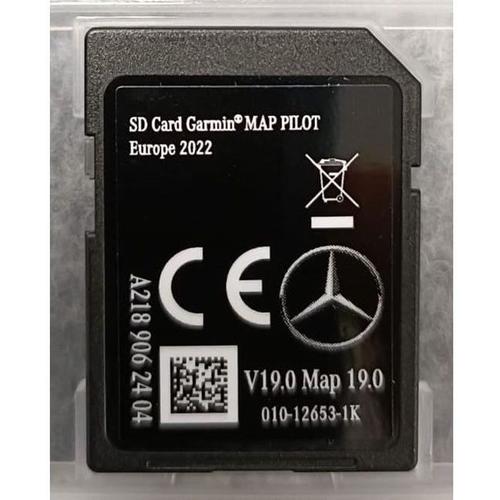 Carte SD GPS MERCEDES GARMIN MAP PILOT Europe 2022 - STAR1 - v19 - A2189062404