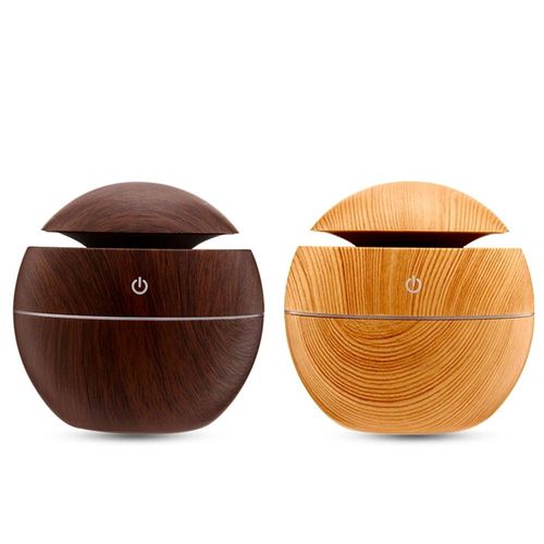 Mini humidificateur et purificateur d'air avec diffuseur d'arômes et 4 lampes LED
