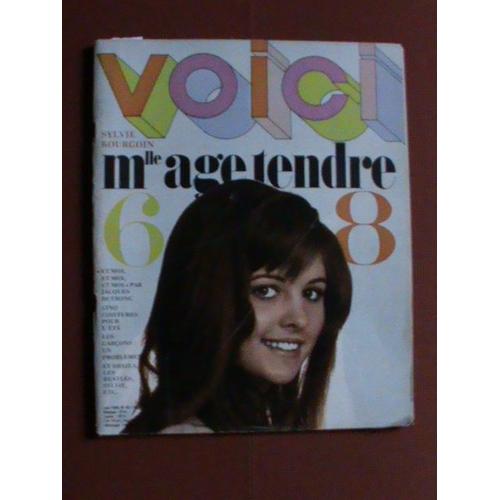 Mademoiselle Age Tendre Voici N° 44 Du 01/06/1968