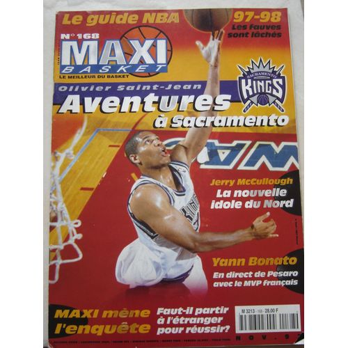 Maxi Basket   N° 168 : Olivier Saint-Jean  Aventures A Sacramento