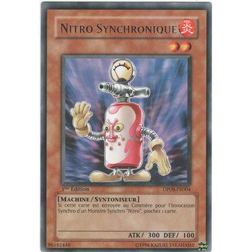 Carte Yu-Gi-Oh! "Nitro Synchronique" Rare Dp08-Fr004