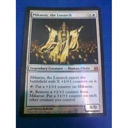 Carte Magic The Gathering - Mikaeus,The Lunarch - Magic From The Vault Legends - 6/ 15 Foil Rare Mythique