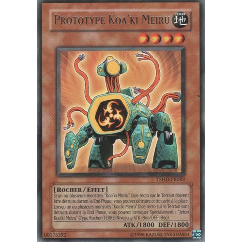 Carte Yu-Gi-Oh! "Prototype Koa'ki Meiru" Rare Tshd-Fr082