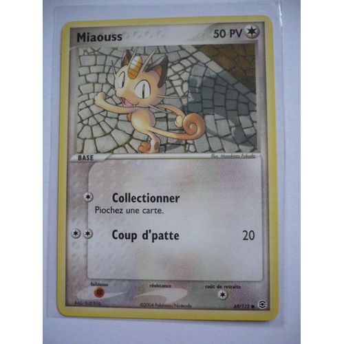 Miaouss  - Rouge Feu / Vert Feuille - 69/112 - Vf - 50 Pv