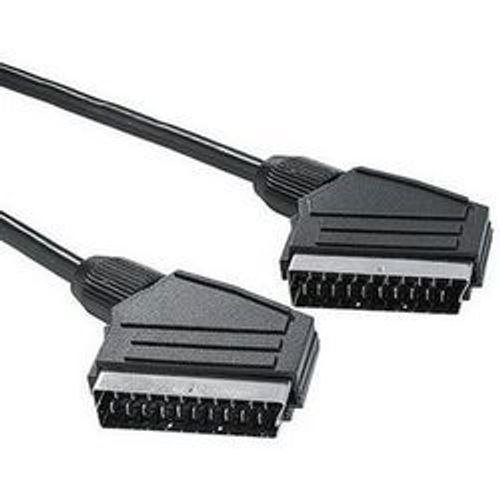 MCL - Câble vidéo/audio - SCART mâle pour SCART mâle - 1.5 m