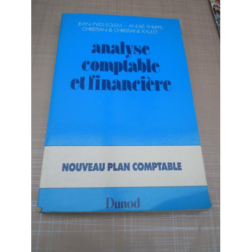 Analyse Comptable Et Financière