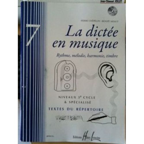 La Dictée En Musique