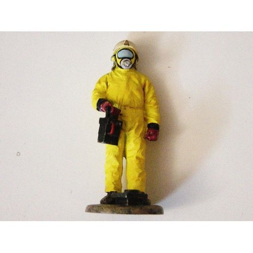 Pompier Allemagne: Tenue Protection Chimique.1996