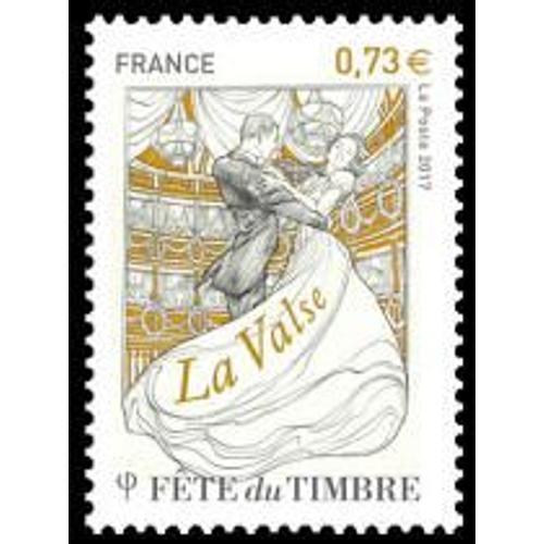 Fête Du Timbre : Danse : La Valse Année 2017 N° 5130 Yvert Et Tellier Luxe