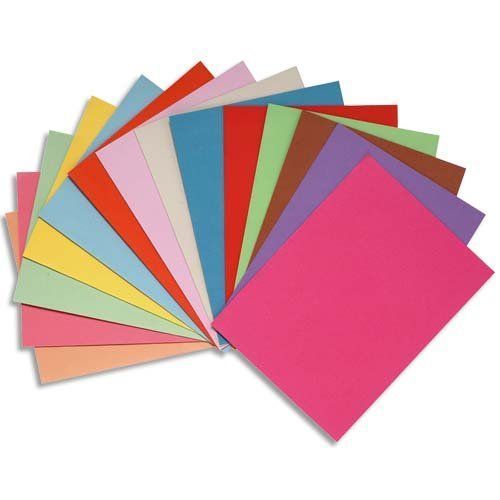 Exacompta - Paquet De 100 Chemises Foldyne 250 Carte Recyclée - 24x32 Cm - 220 Grammes - Rouge