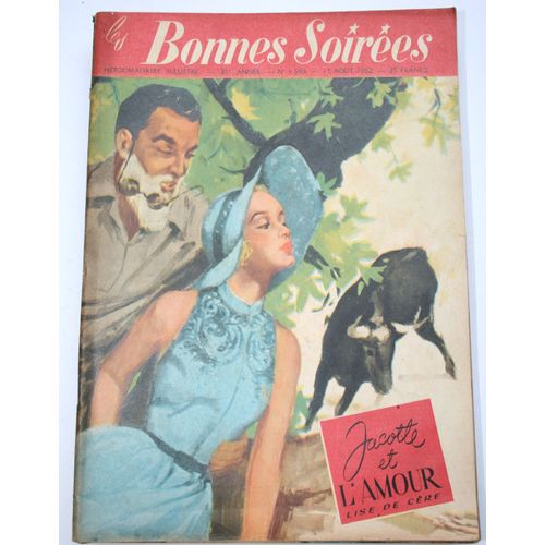 Bonnes Soirées N° 1593 Du 17 Aout 1952