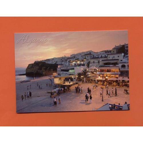 Carte Postale Postcard Postal Praia Do Carvoeiro Algarve Collection Michael Howard 824 Portugal