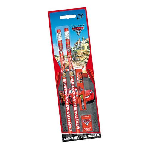 Set Papeterie 4 Pieces Cars