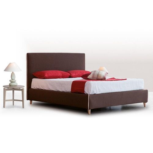 Lit Coffre Darios Couchage 90x200 Cm Queens Marron