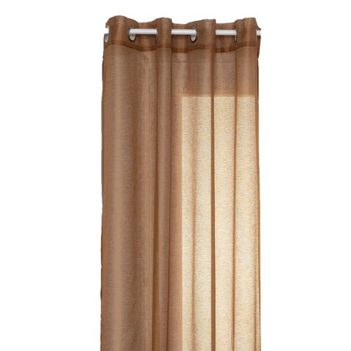 Voilage Moly - 135 X 240 Cm - Cannelle