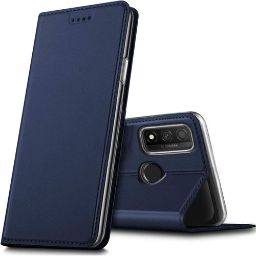 Etui Pour Huawei P Smart 2020, Coque Pochette Portefeuille Pour Housse Huawei P Smart (2020) Avec Magn¿¿Tique Fonction Wallet - Bleu