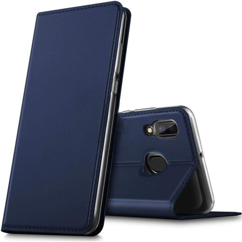 Etui Pour Samsung Galaxy A20e, Coque Pochette Portefeuille Pour Housse Galaxy A20e Avec Magn¿¿Tique Fonction Wallet - Bleu