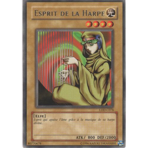 Carte Yu-Gi-Oh! "Esprit De La Harpe" Rare Ldd-C078