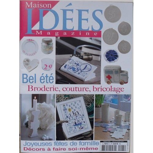 Maison Magazine 5 Broderie,Couture,Bricolage