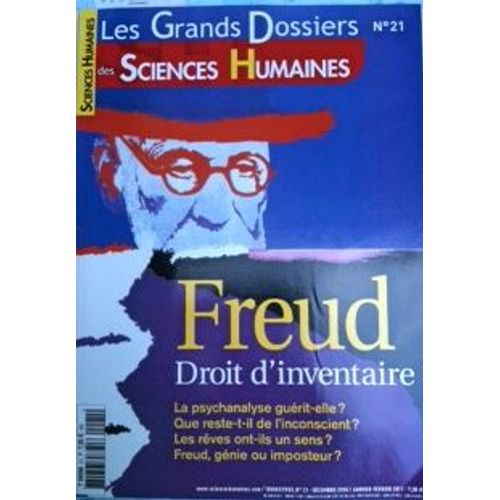 Sciences Humaines N°21 Freud Droit D'inventaire
