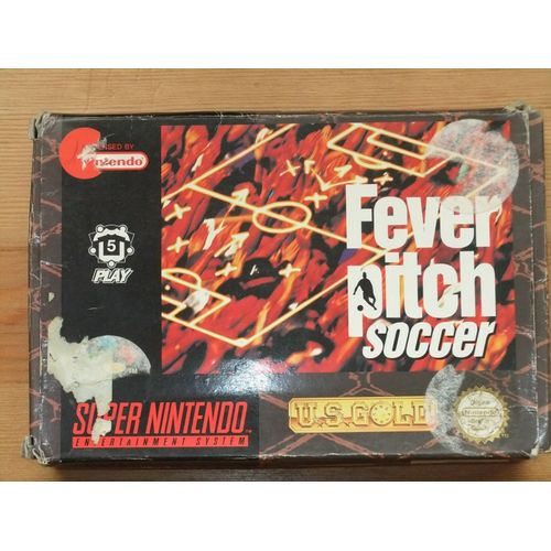 Fever Pitch Soccer Snes Super Nintendo