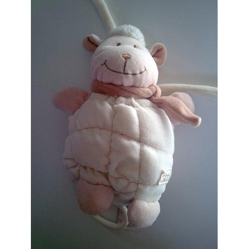 Doudou Mouton Musicale Echarpe Tiamo Collection.