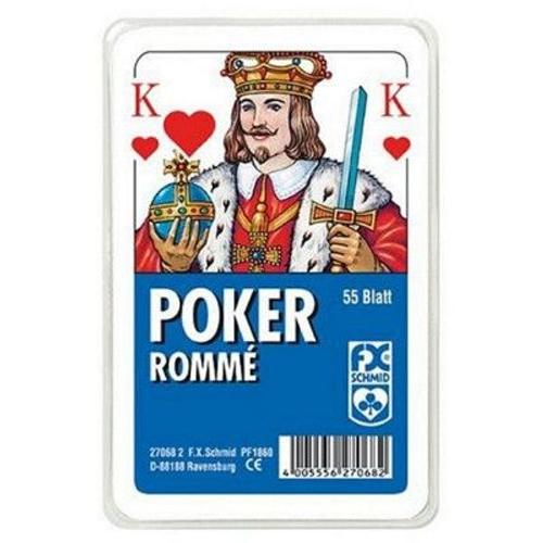 Jeu De Cartes - Poker - 55 Cartes : Version Allemande