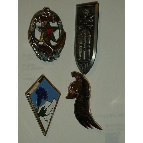 Lot Insignes Atlas N°4