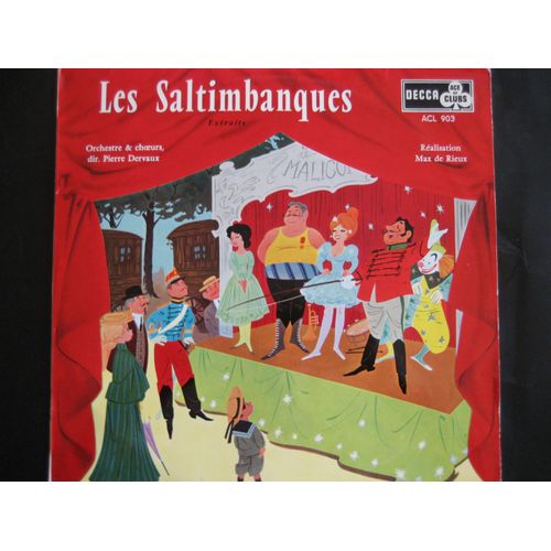 Les Saltimbanques  (Opérette)  Louis Ganne  Dir :  Pierre Dervaux