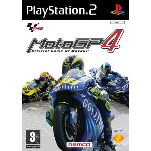 Motogp 4 Official Game Of Moto Gp Ps2