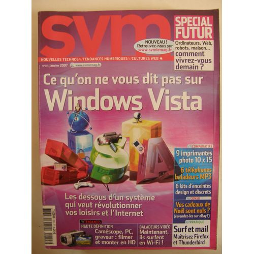 Svm 255 -Janvier 2007-Revue Grand Format