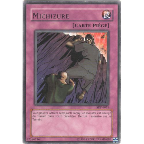 Carte Yu-Gi-Oh! "Michizure" Rare Sdp-F051