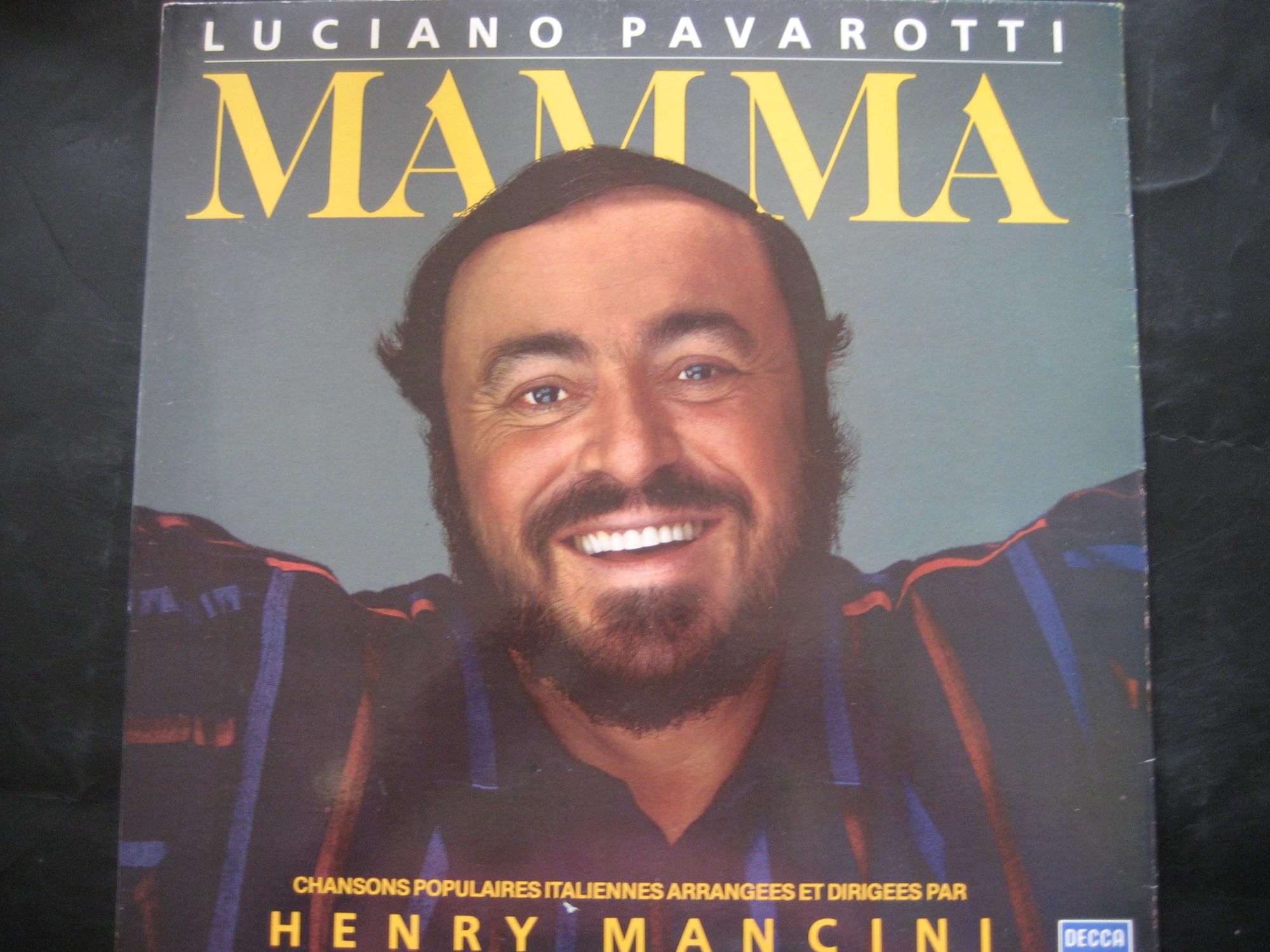 Mamma Chansons Populaires Italiennes   ;   Luciano  Pavarotti    Dir  :  Henry  Mancini