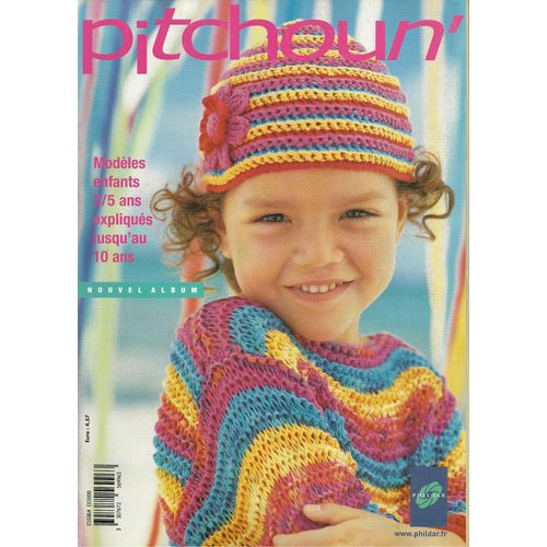 Catalogue Phildar Enfants 364 Pitchoun Printemps Été 2002