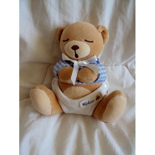 Doudou Ours Bleu Couche Culotte By Kaloo
