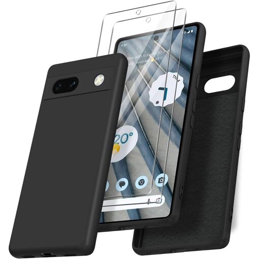 Coque Souple Silicone Protection Google Pixel 7a - Marque Kwmobile, Neuve