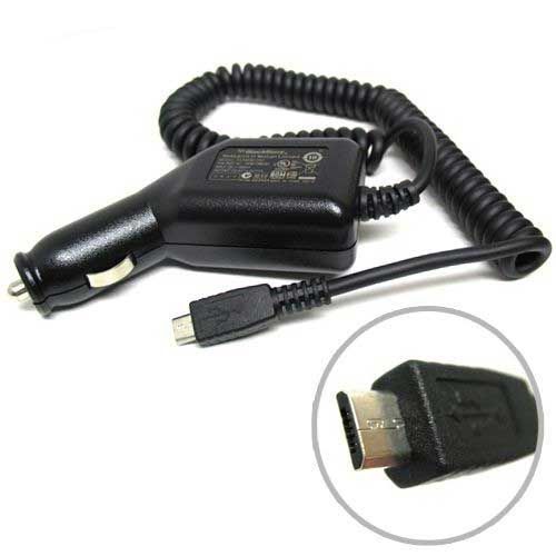 Chargeur Allume Cigare Micro Usb Pour Blackberry 8520 9300 8900 9700 9780 9800