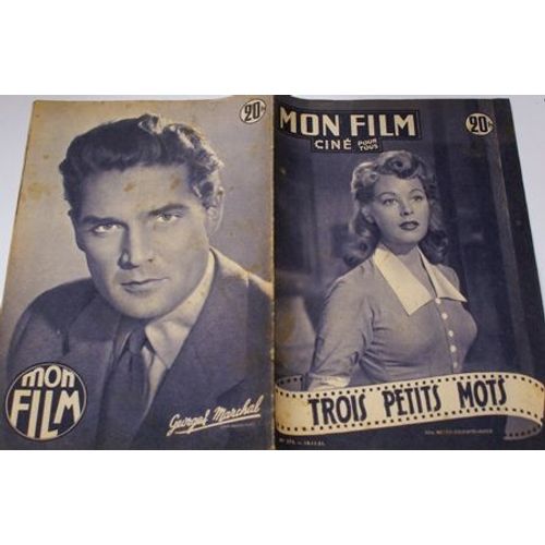 Mon Film 273 Trois Petits Mots Arlene Dahl Georges Marchal
