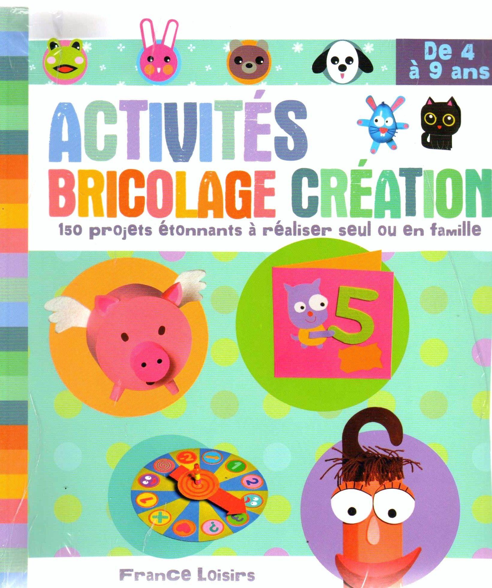 Livre activités pour enfant Activité Bricolage Création Le livre