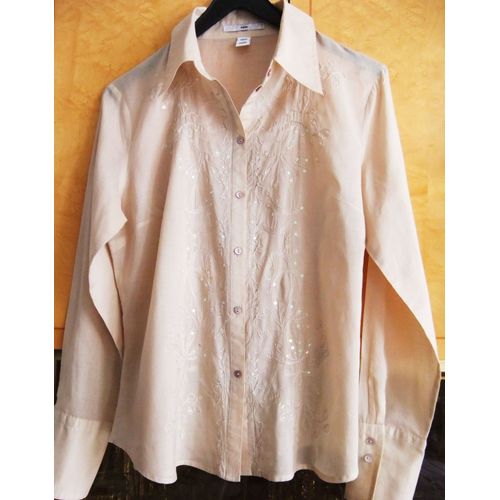 Chemisier Ou Chemise Beige Taille 40 H&m