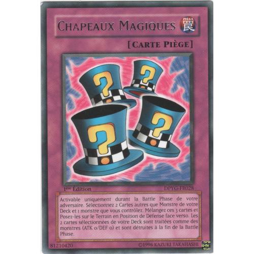 Carte Yu-Gi-Oh! "Chapeaux Magiques" Rare Dpyg-Fr028