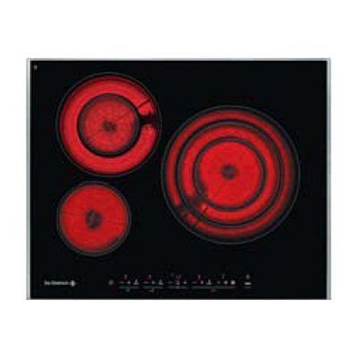 De Dietrich DTV724X - Vitrocéramique - 3 plaques de cuisson - Niche - largeur : 56 cm - profondeur : 49 cm